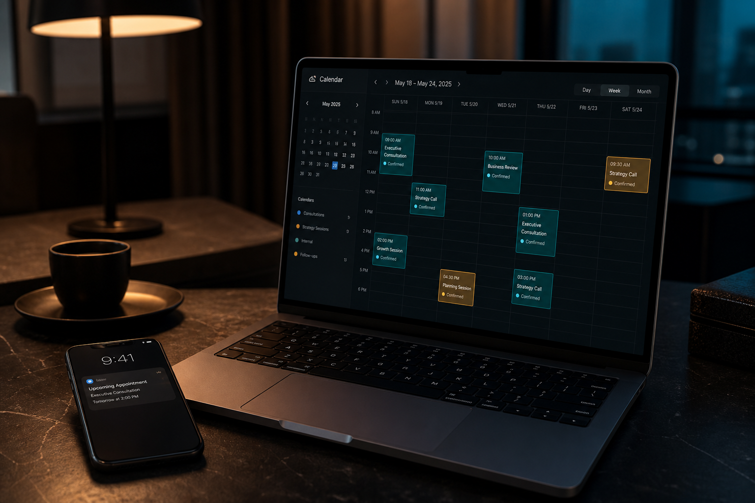 Booked calendar