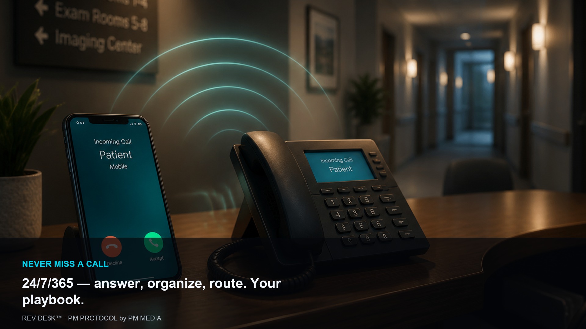 Phone floor — never miss a call